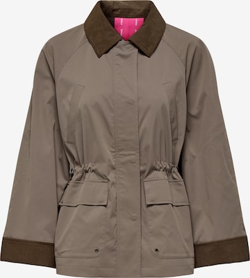 ONLYPrijelazna jakna 'ONLEJA' - smeđa boja: prednji dio