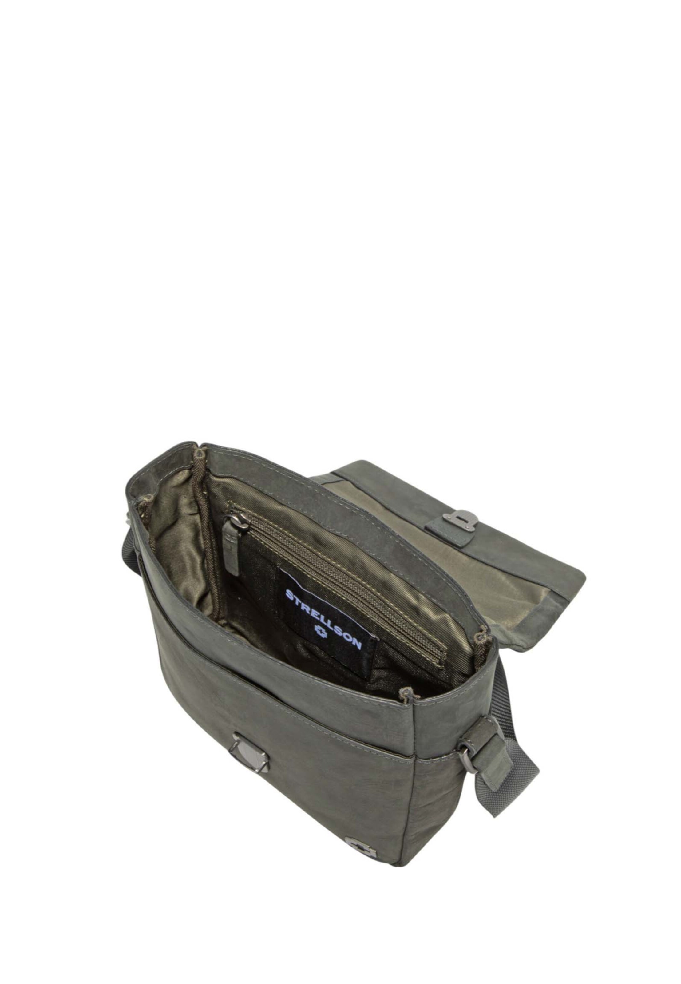 STRELLSON Umhängetasche 'Bow Road Jeremy' in Schwarz