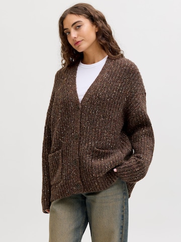 JJXX Knit cardigan 'JXSkyla' in Brown: front