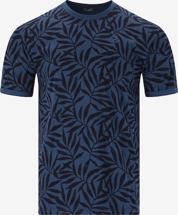 Cruz Functioneel shirt 'Miguel' in Blauw: voorkant
