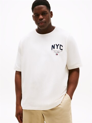Tommy Hilfiger Big & Tall Футболка 'NYC' в Бежевый: спереди