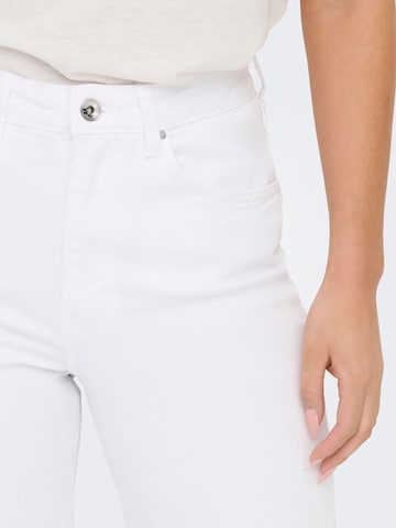 ONLY Wide Leg Jeans 'Juicy' in Weiß