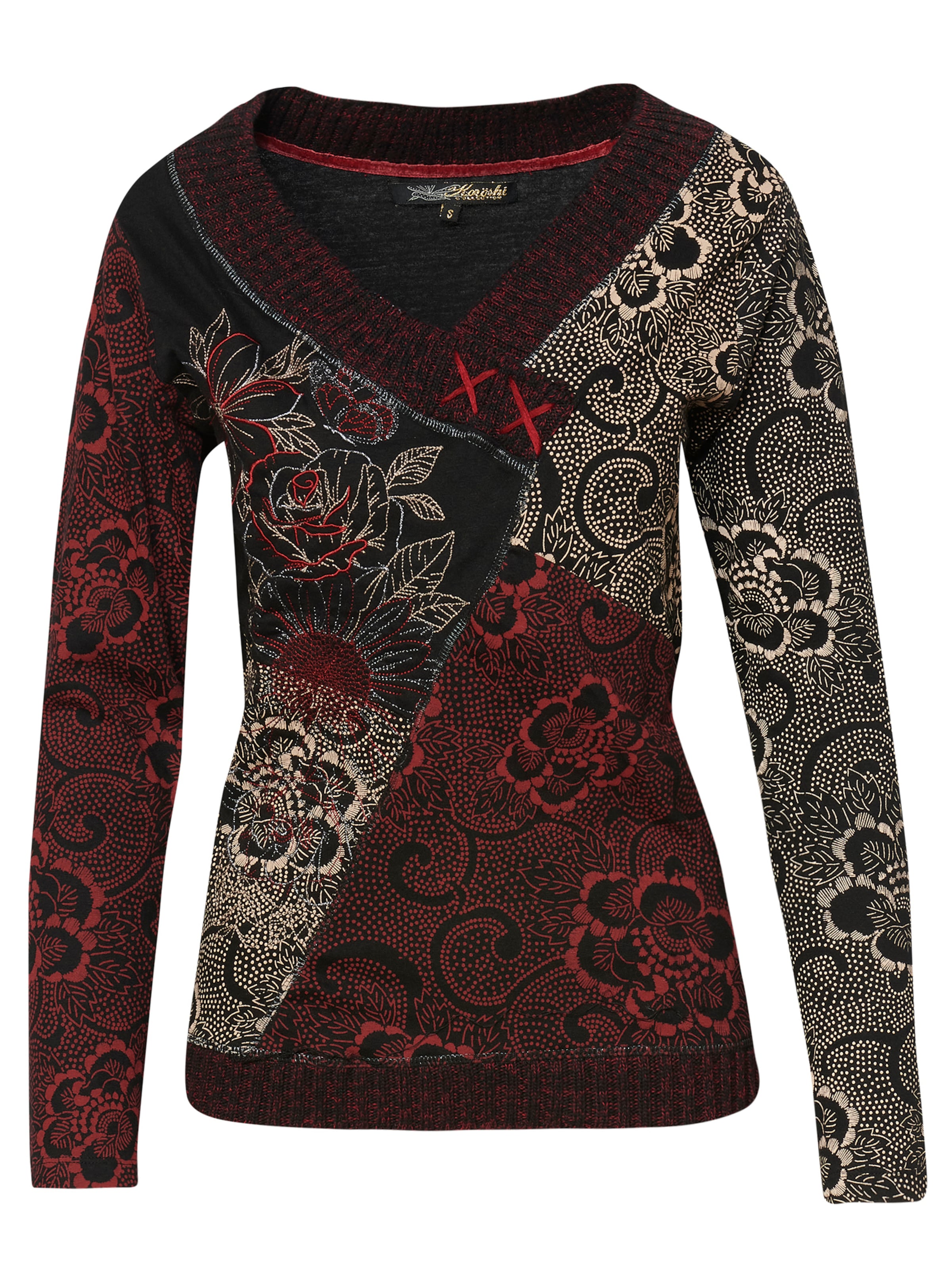 T-shirt KOROSHI en mélange de couleurs : devant