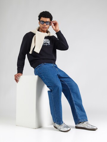 ARMANI EXCHANGE Tréning póló - kék