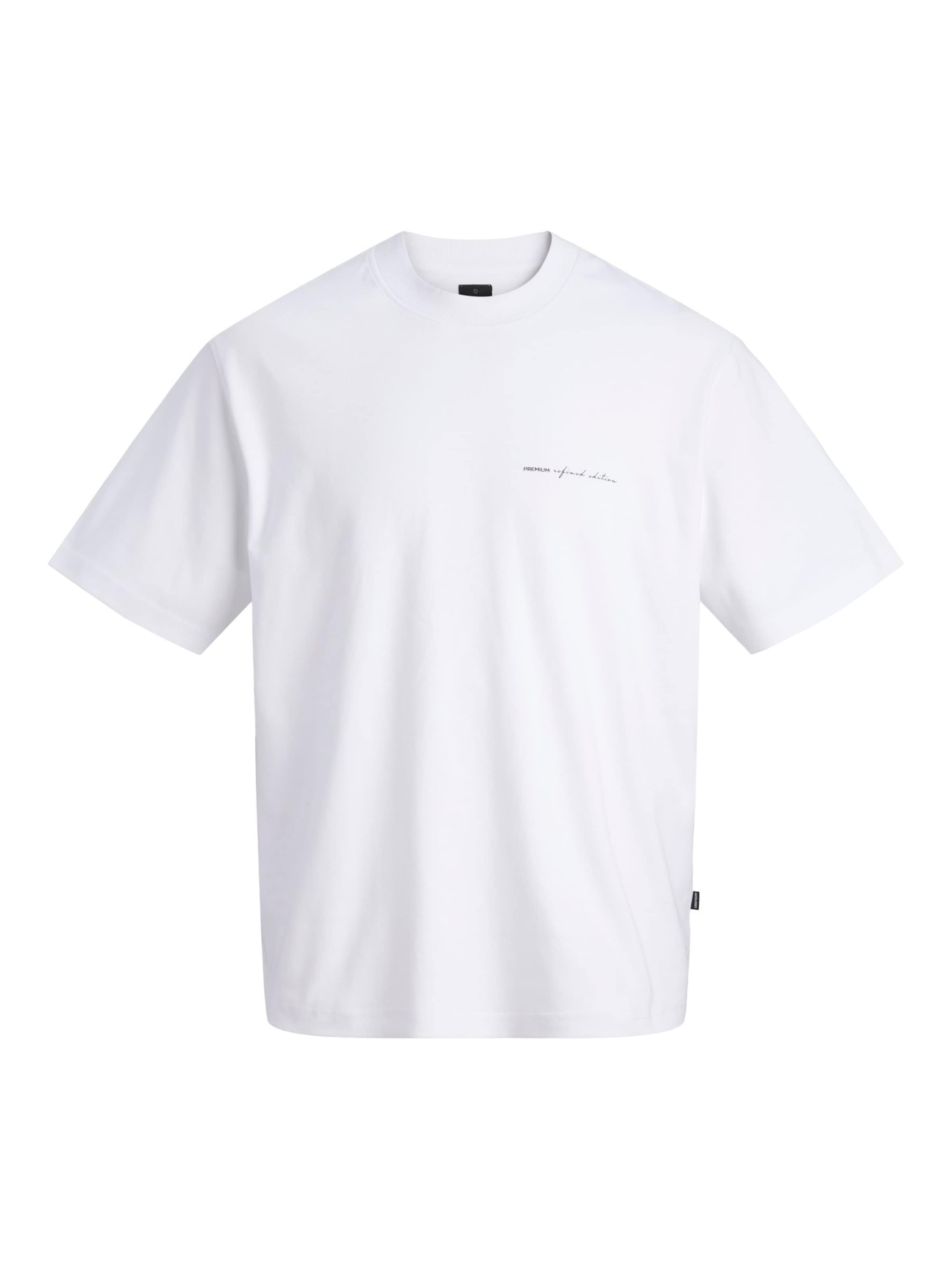 JACK & JONES - Camiseta en blanco: frente