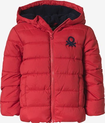 UNITED COLORS OF BENETTON Winter Jacket in Red: front