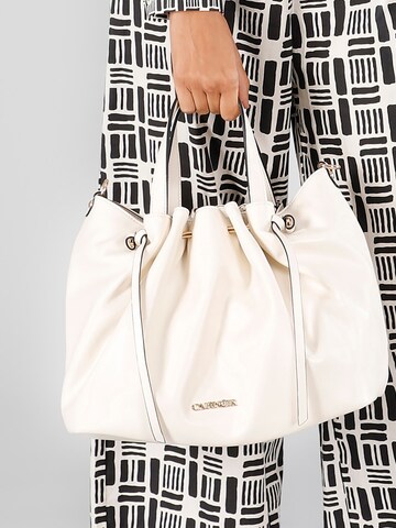 CAFè NOIR Shopper in White: front