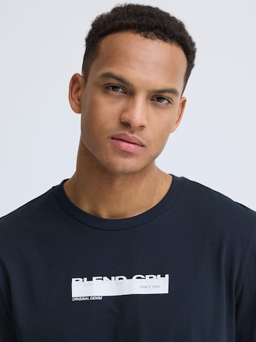 BLEND Langarmshirt 'BHKemuel' in Schwarz