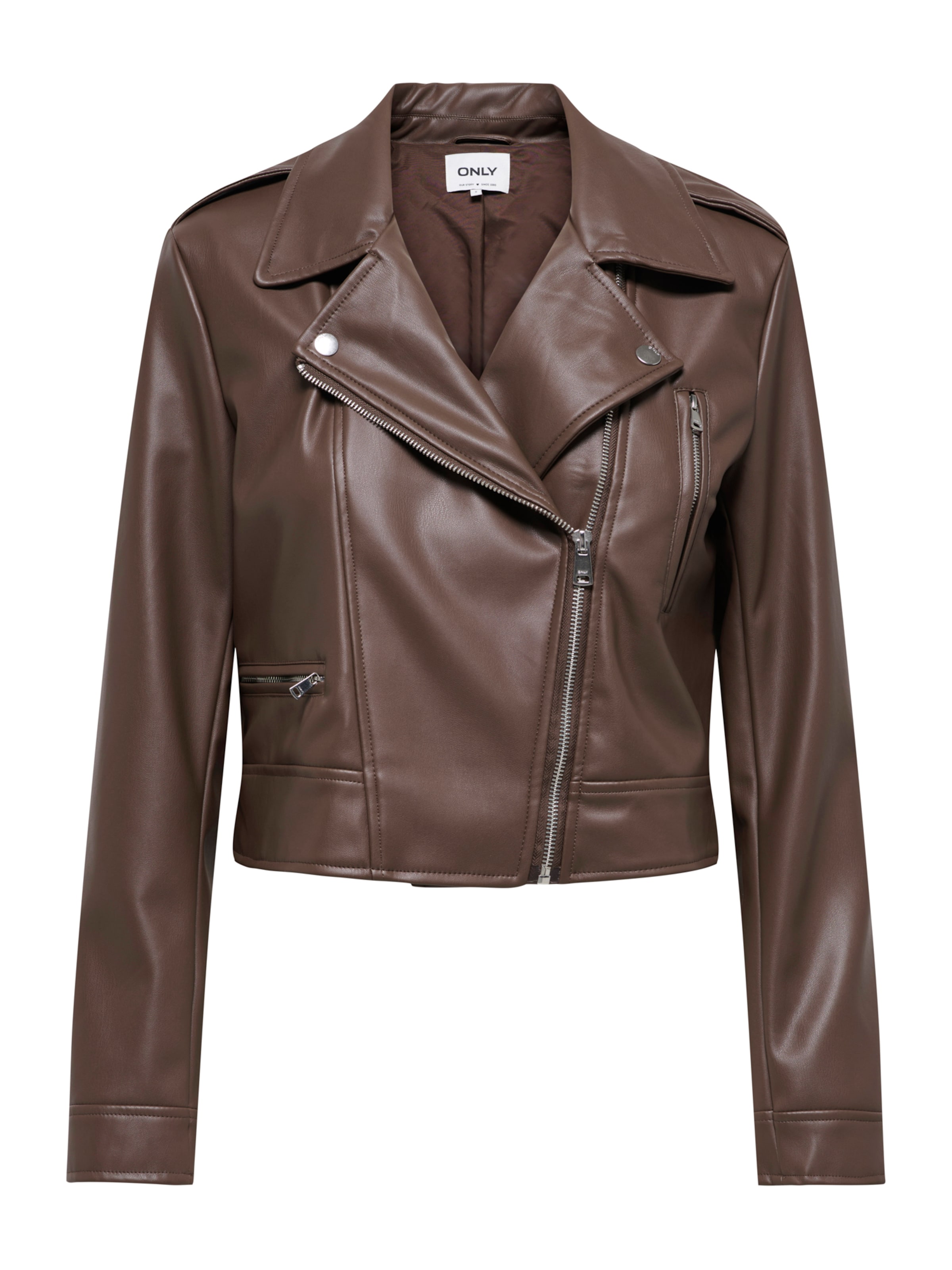 ONLY - Casaco meia-estação 'ONLCARMEN' em castanho: frente