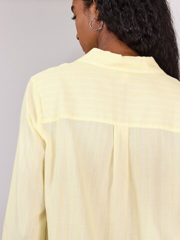 Chemisier Next en jaune