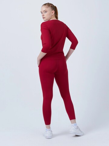 SPORTKIND Shirt '3/4 Loose Fit' in Rood