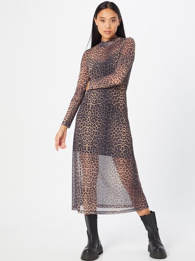 Rochie 'Hanna' AllSaints pe maro deschis / gri închis, Vizualizare model