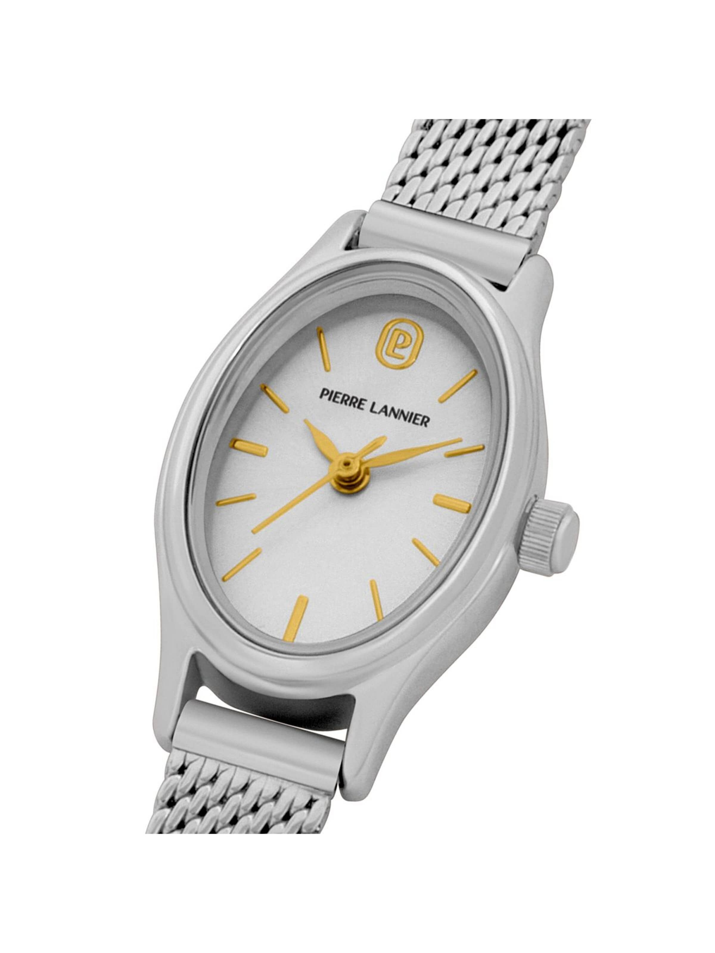 Montre à affichage analogique Pierre Lannier en argent