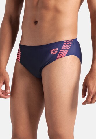 ARENA Swim Trunks 'OPENINGS' in Blue