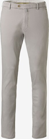 MEYER Chinohose NEW YORK Art.1-8130 in Grau: Vorderseite