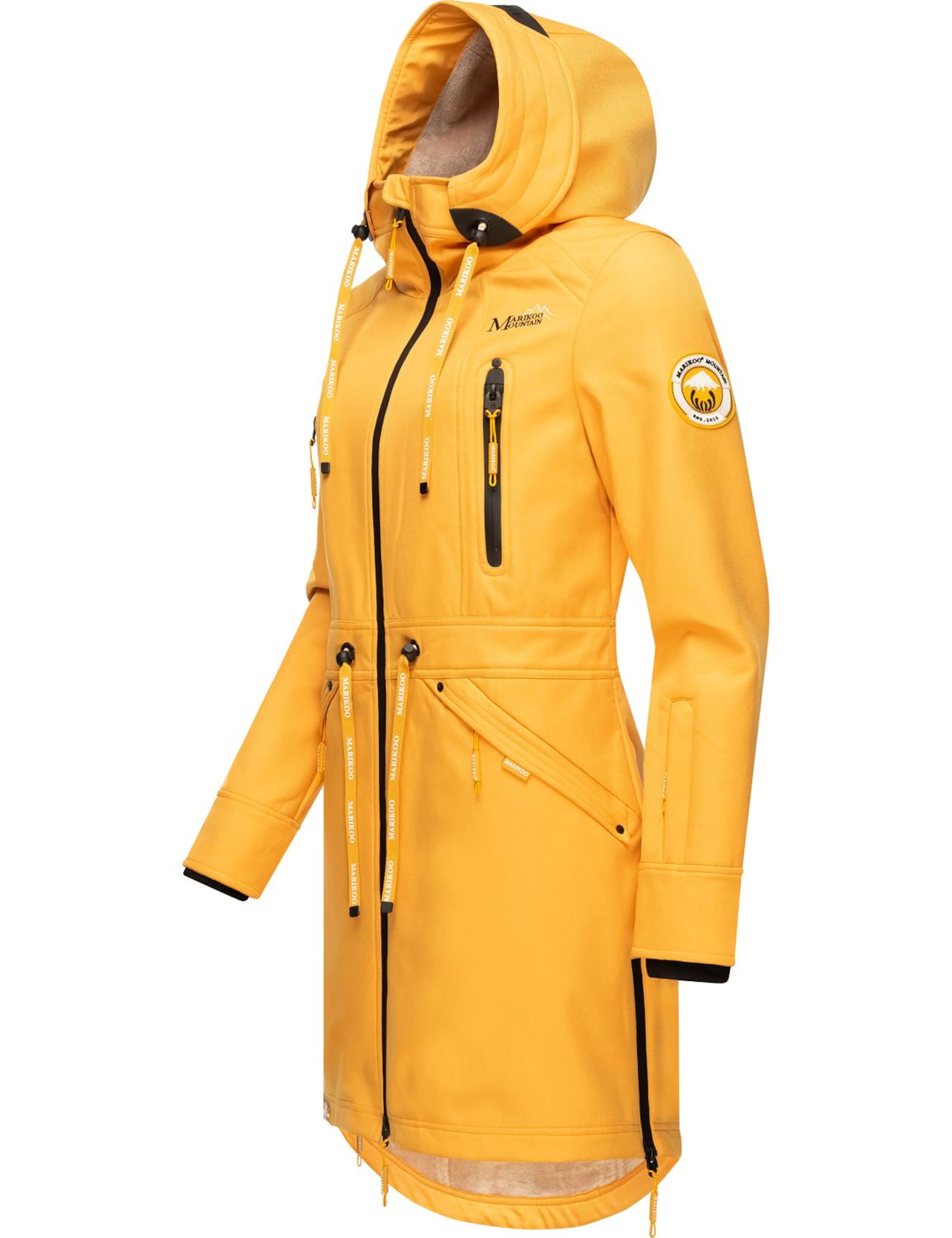 MARIKOO Between-seasons parka in Yellow