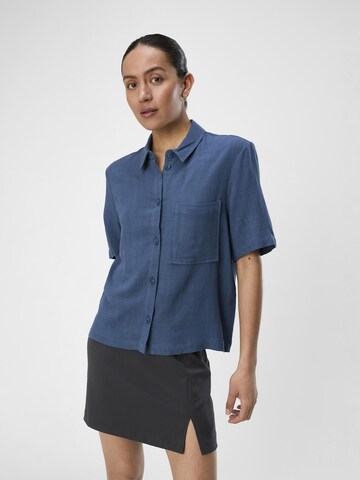OBJECT Blouse in Blue: front