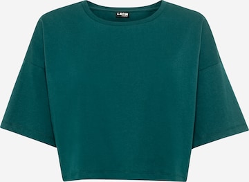 LSCN by LASCANA - Camisa oversized em verde: frente