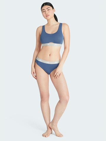 ADIDAS SPORTSWEAR Bralette Bra ' SCOOP BRALETTE ' in Blue