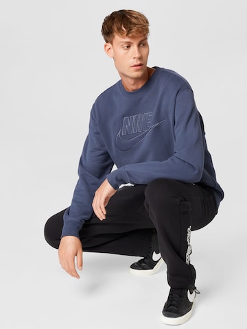 Nike SportswearSweater majica - plava boja