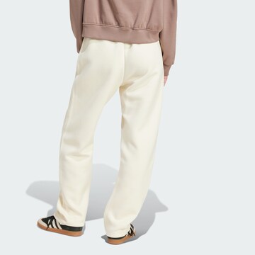 Loosefit Pantaloni di ADIDAS ORIGINALS in bianco