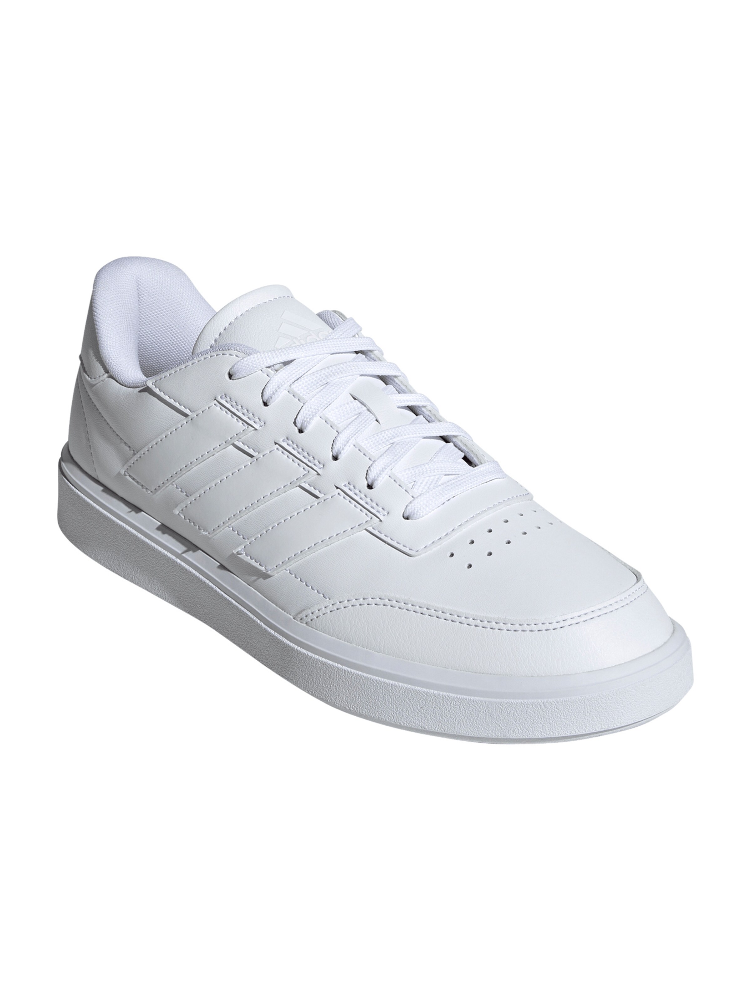 Baskets basses 'Courtblock' ADIDAS SPORTSWEAR en blanc : devant