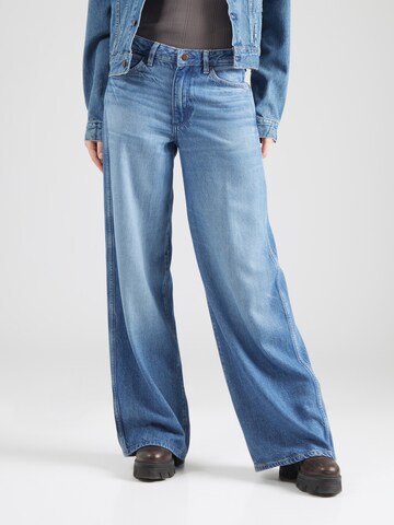 WRANGLER Широкий Джинсы 'WORLD WIDE' в Синий: спереди