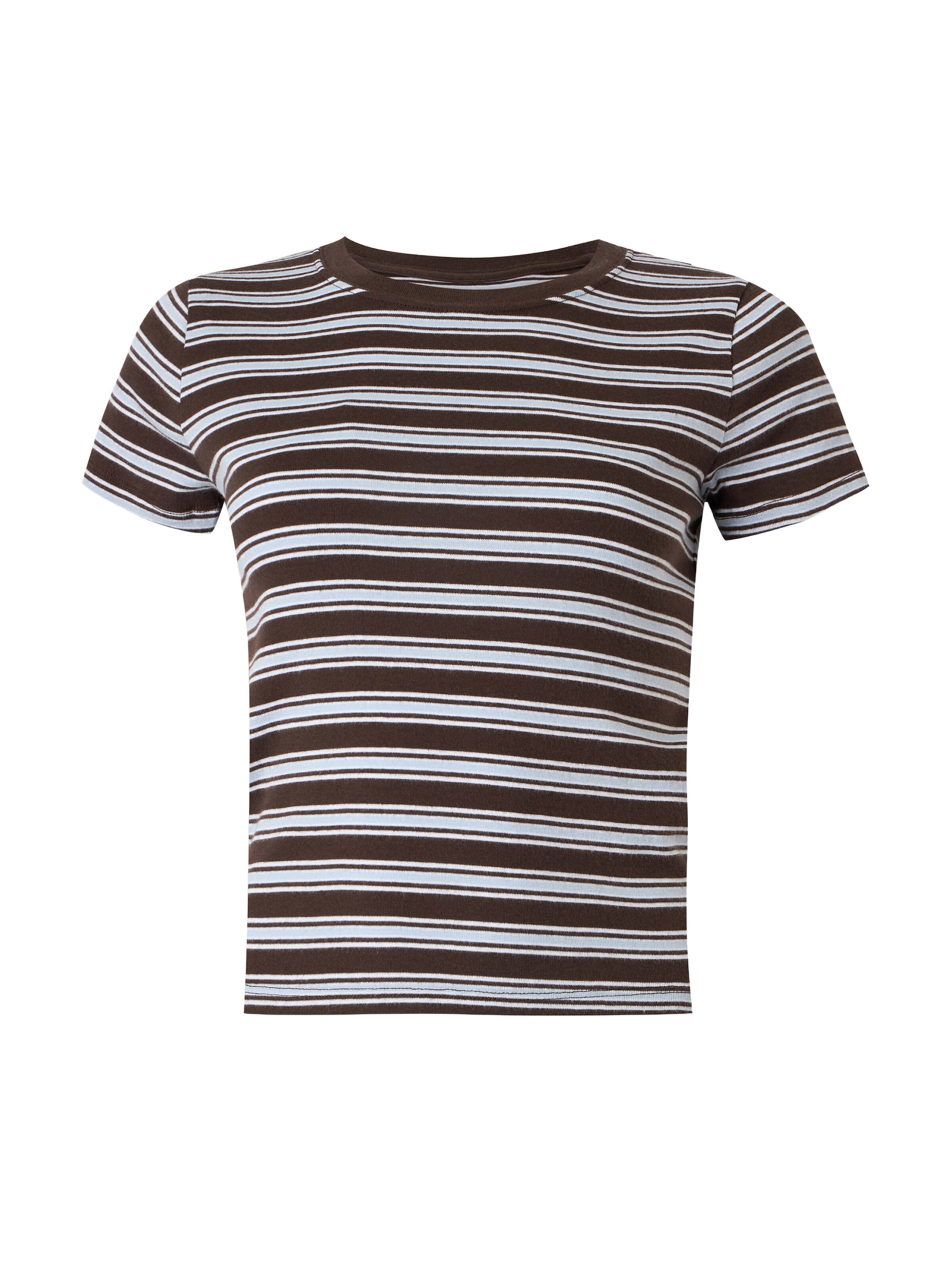 HOLLISTER Tričko ve velikosti XS - světlemodrá / čokoládová, Produkt