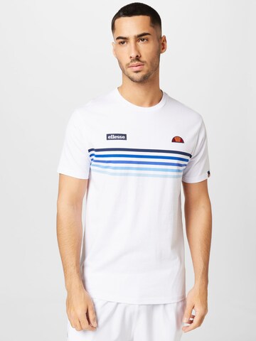 ELLESSE - Camisa 'Marsella' em branco: frente