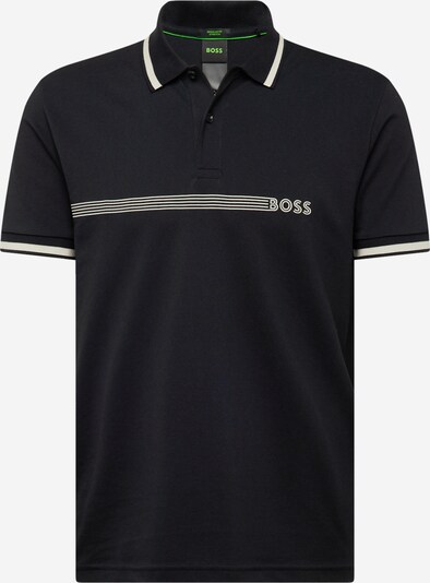 BOSS Poloshirt 'Paddy 1' in schwarz / weiß, Produktansicht