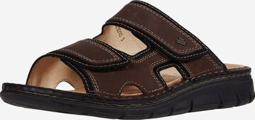 Finn Comfort Mules in Brown: front