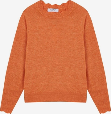 Scalpers Sweater 'Tran R' in Orange: front