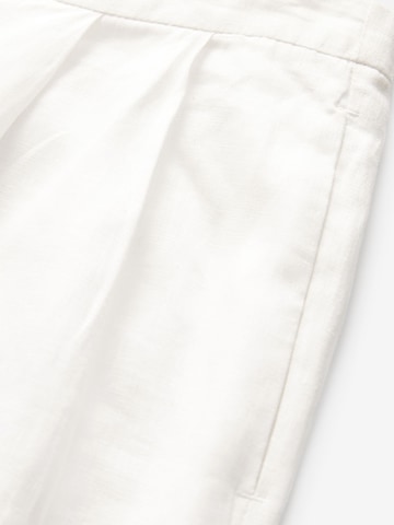 Next Wide Leg Bukse i hvit