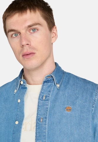 Regular fit Cămașă de la TIMBERLAND pe albastru