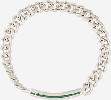 LACOSTE - Pulseira em prata: frente