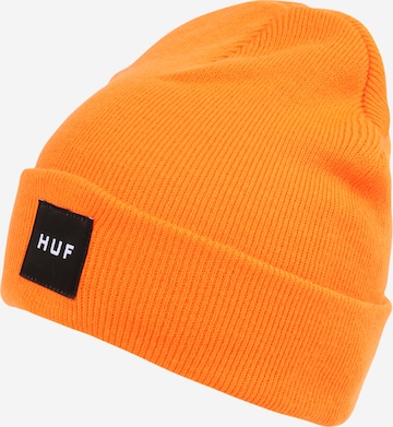 Bonnet HUF en orange : devant