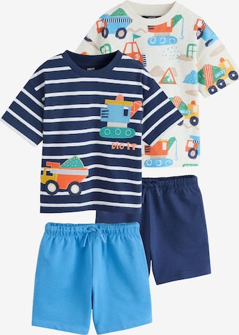 Next Set in Blue: front