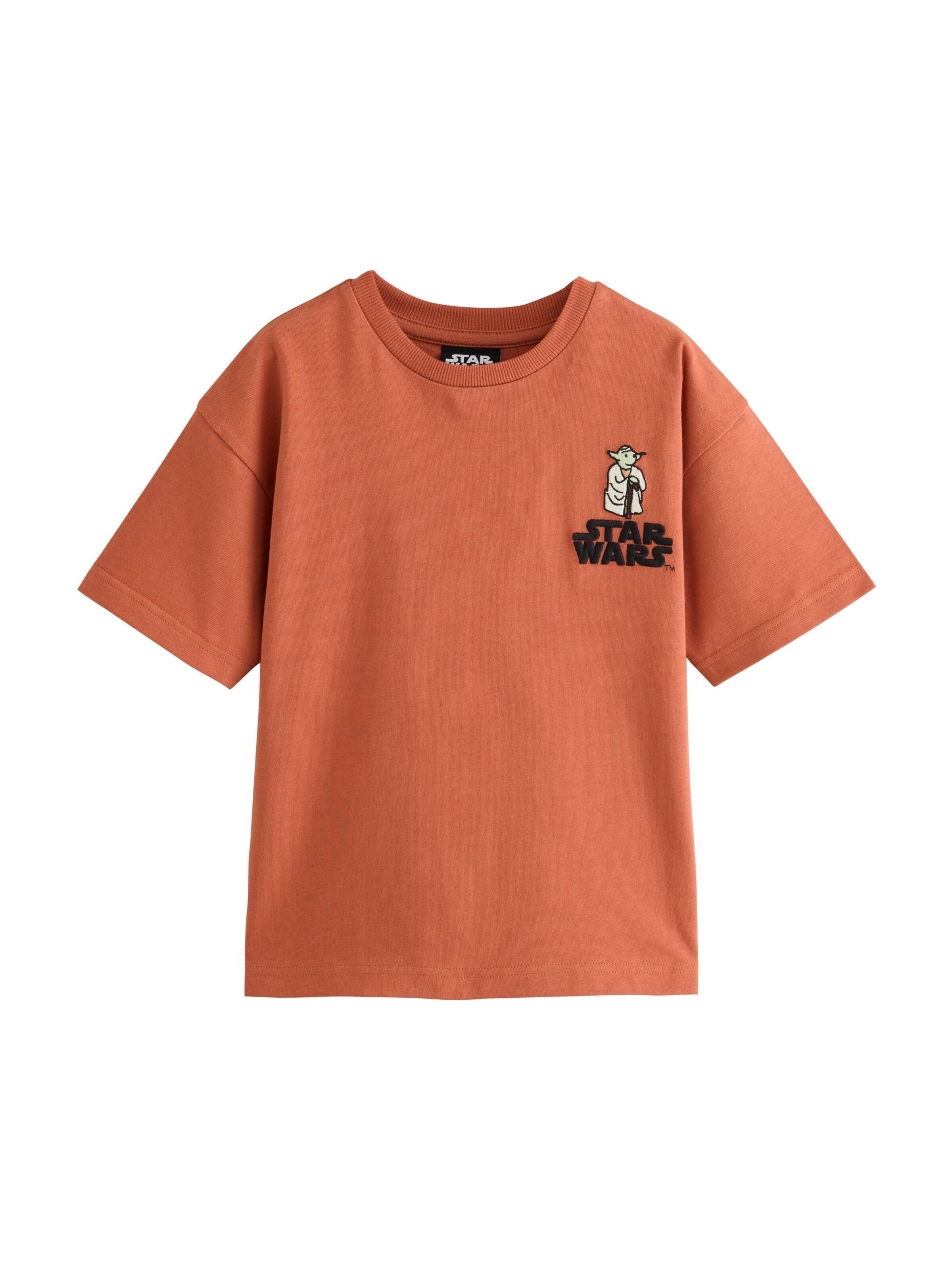 Next Shirt in Oranje: voorkant