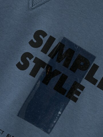 NAME IT Sweatshirt 'NKMOKANE' in Blau
