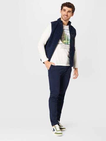 TOM TAILOR Shirt in Weiß