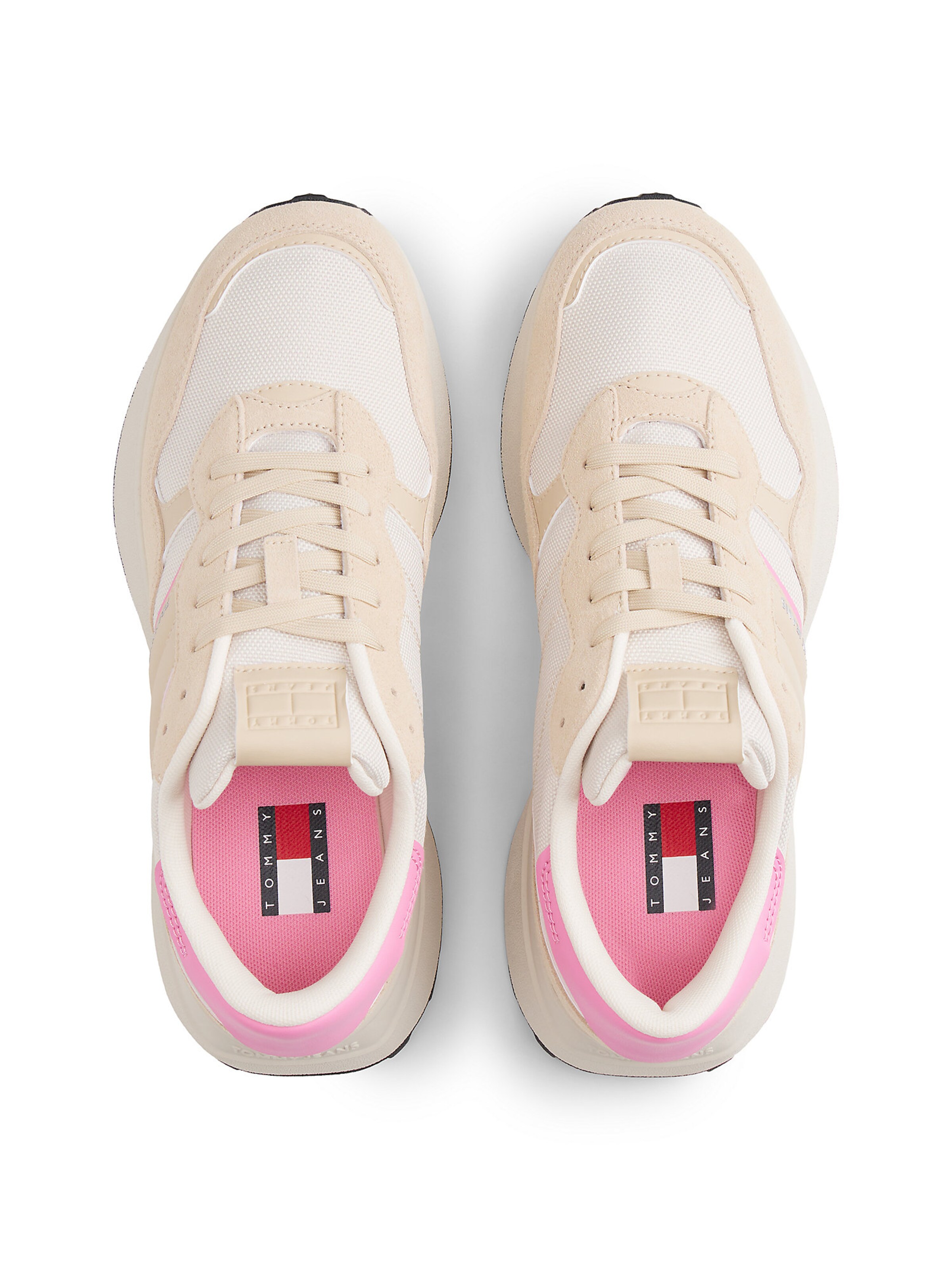 Baskets basses Tommy Jeans en beige