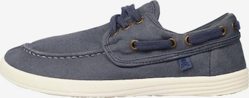 Scalpers Sneakers 'BOAT' in Blue: front