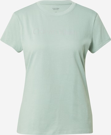 Calvin Klein Sport Funkčné tričko - Zelená: predná strana