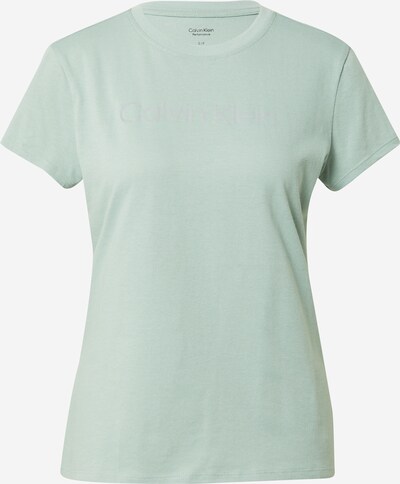Calvin Klein Sport Camiseta funcional en gris claro / verde pastel, Vista del producto