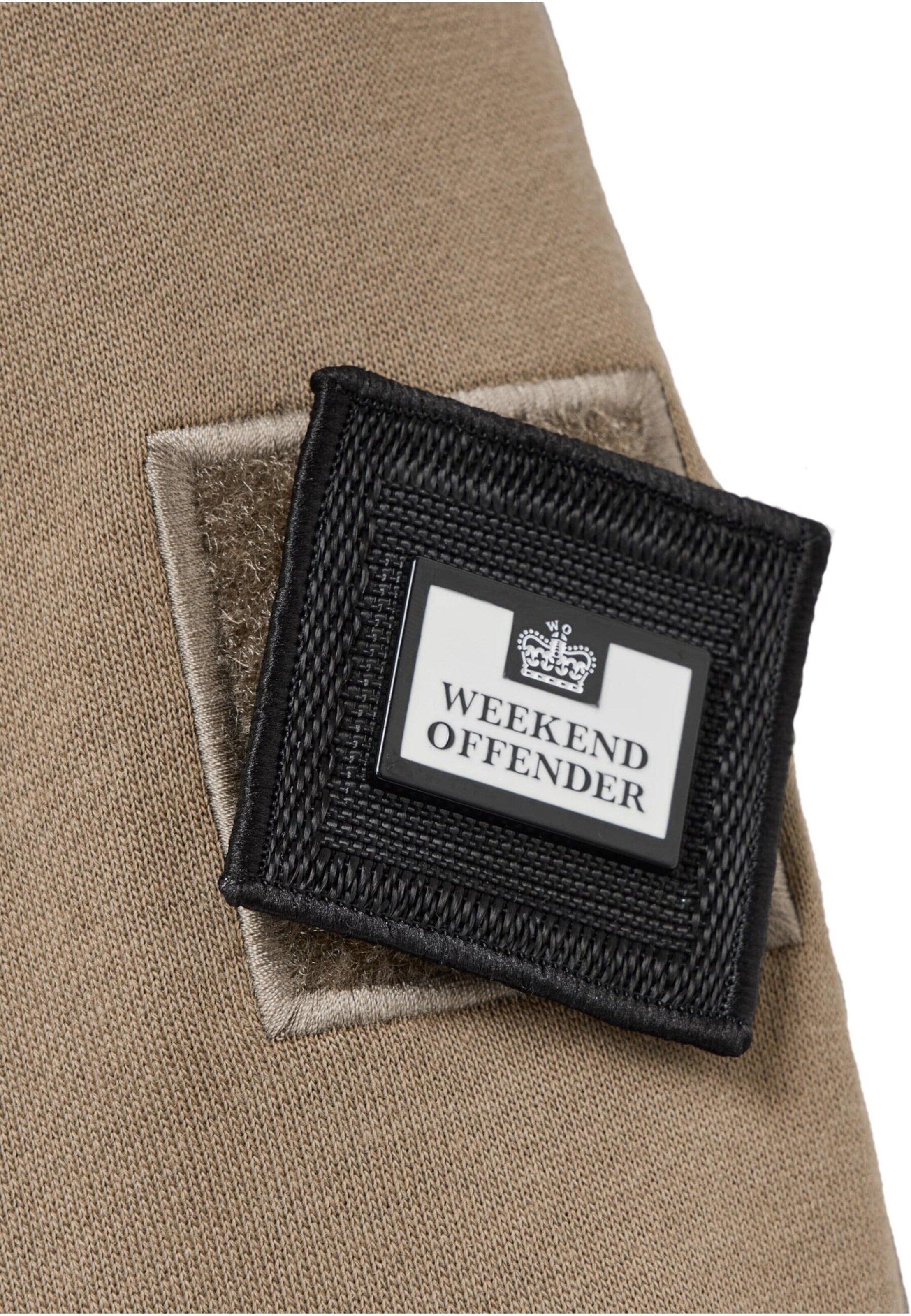 Weekend Offender Sweatshirt 'Kraviz' in Braun