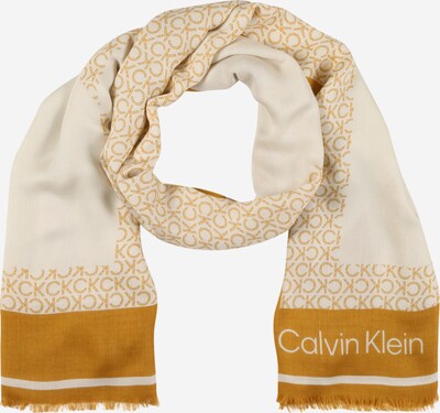 Calvin Klein Šál - béžová / zlatá žltá, Produkt