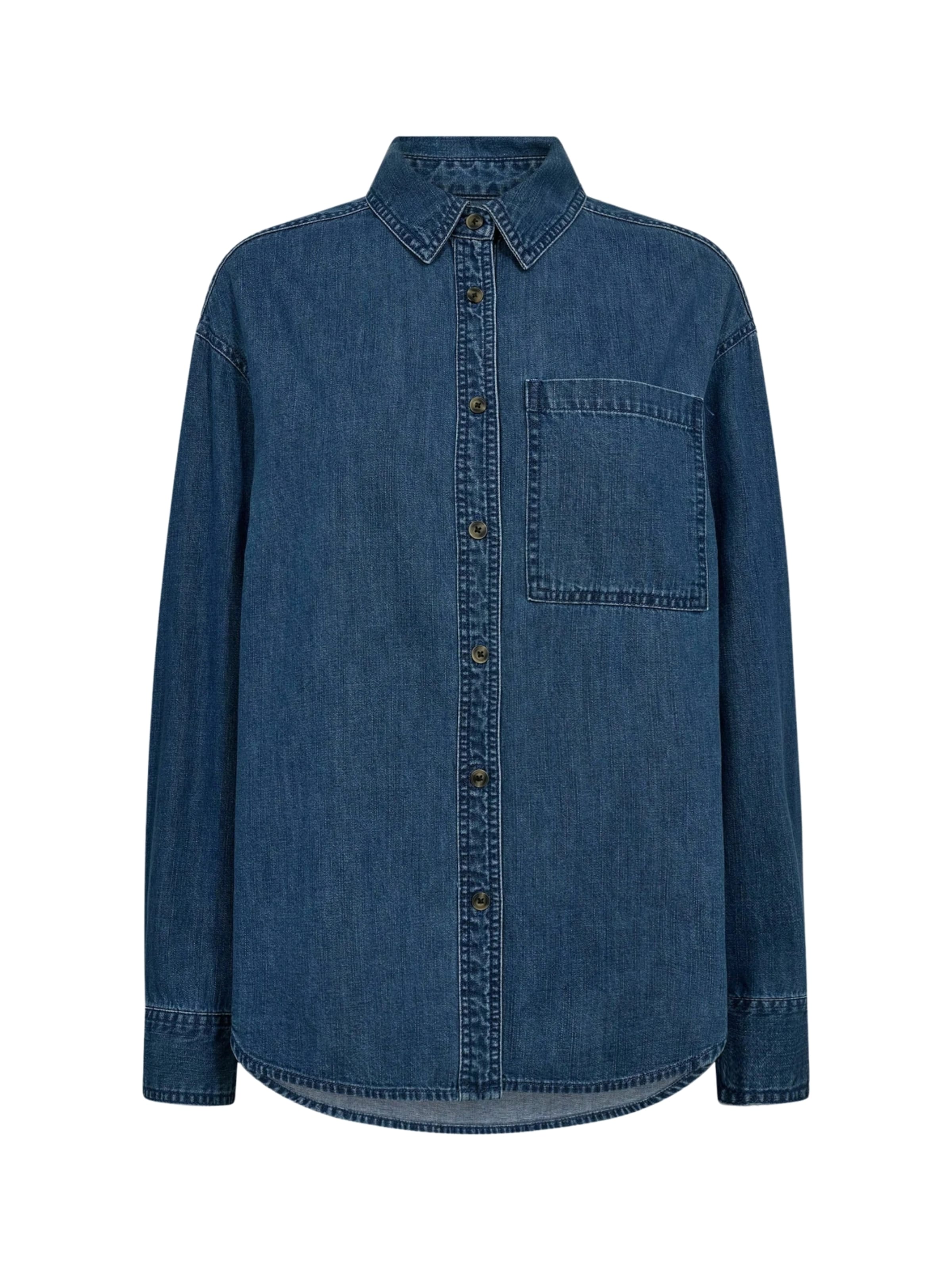 Ivy Copenhagen Bluse 'Malika' in XS in dunkelblau, Produktansicht
