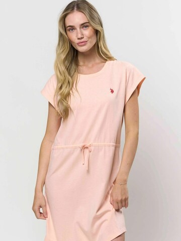 Robe ' UWIda ' U.S. POLO ASSN. en rose : devant