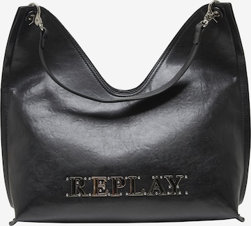REPLAY - Shopper en negro: frente