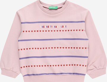 UNITED COLORS OF BENETTON Majica | roza barva: sprednja stran